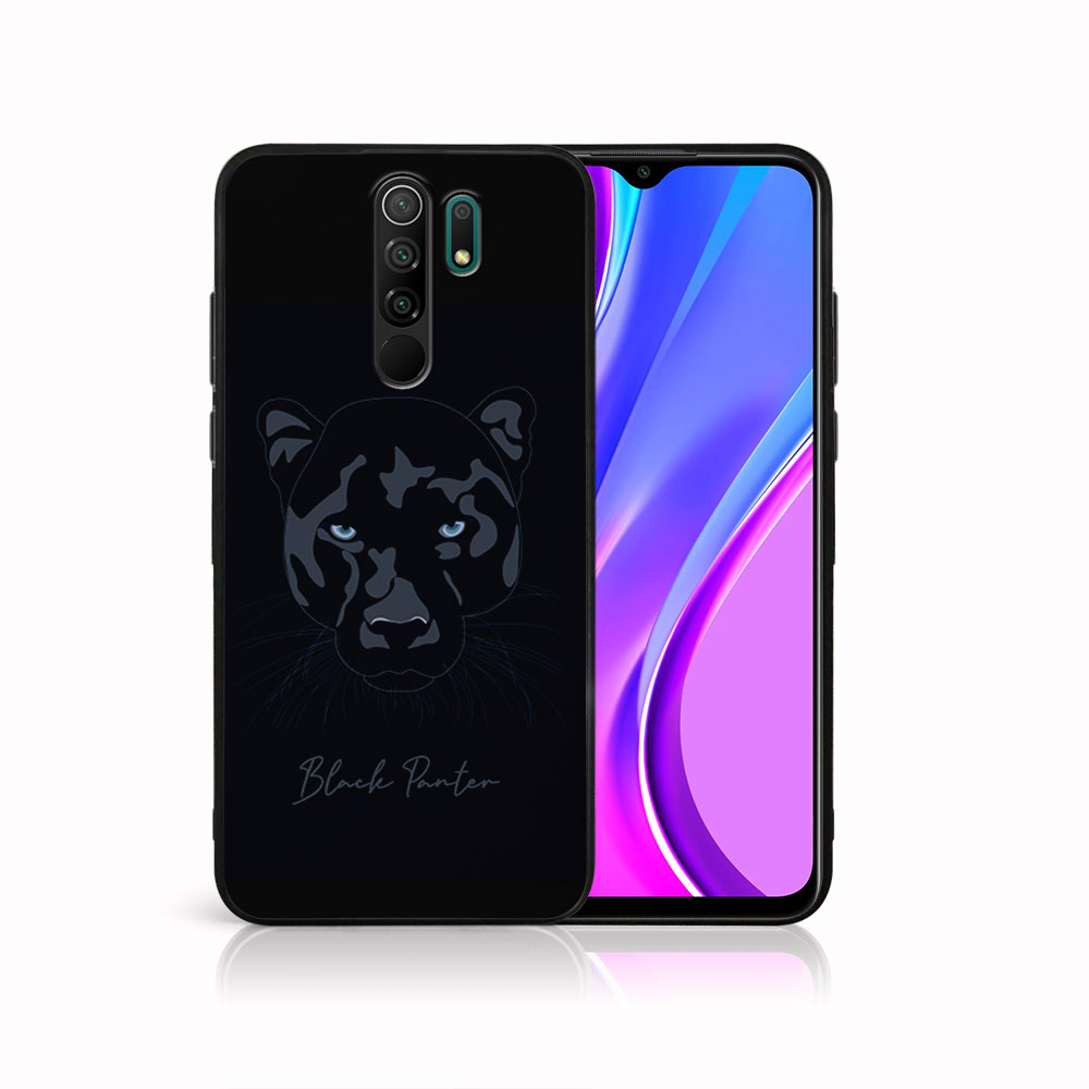 PROTEMIO 42085 MY ART Silikonový obal Xiaomi Redmi 9 PANTHER (045)