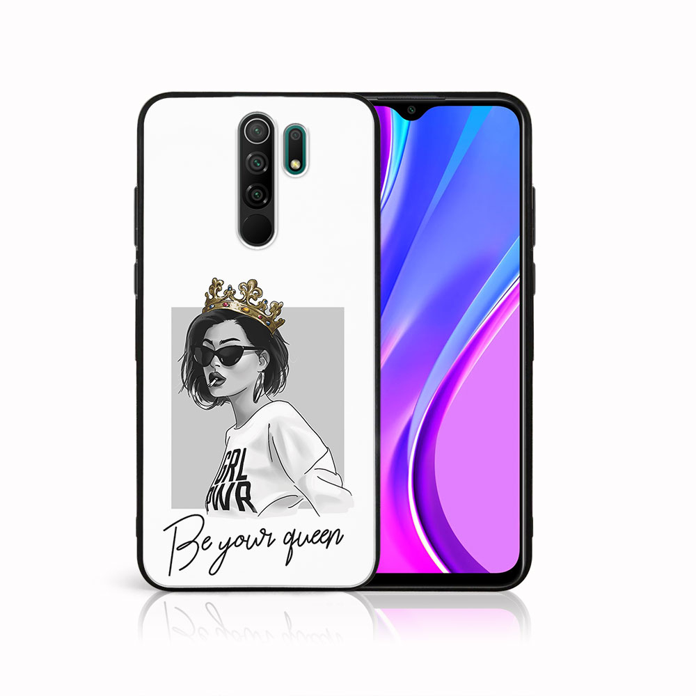 PROTEMIO 42102 MY ART Silikonový obal Xiaomi Redmi 9 QUEEN (139)