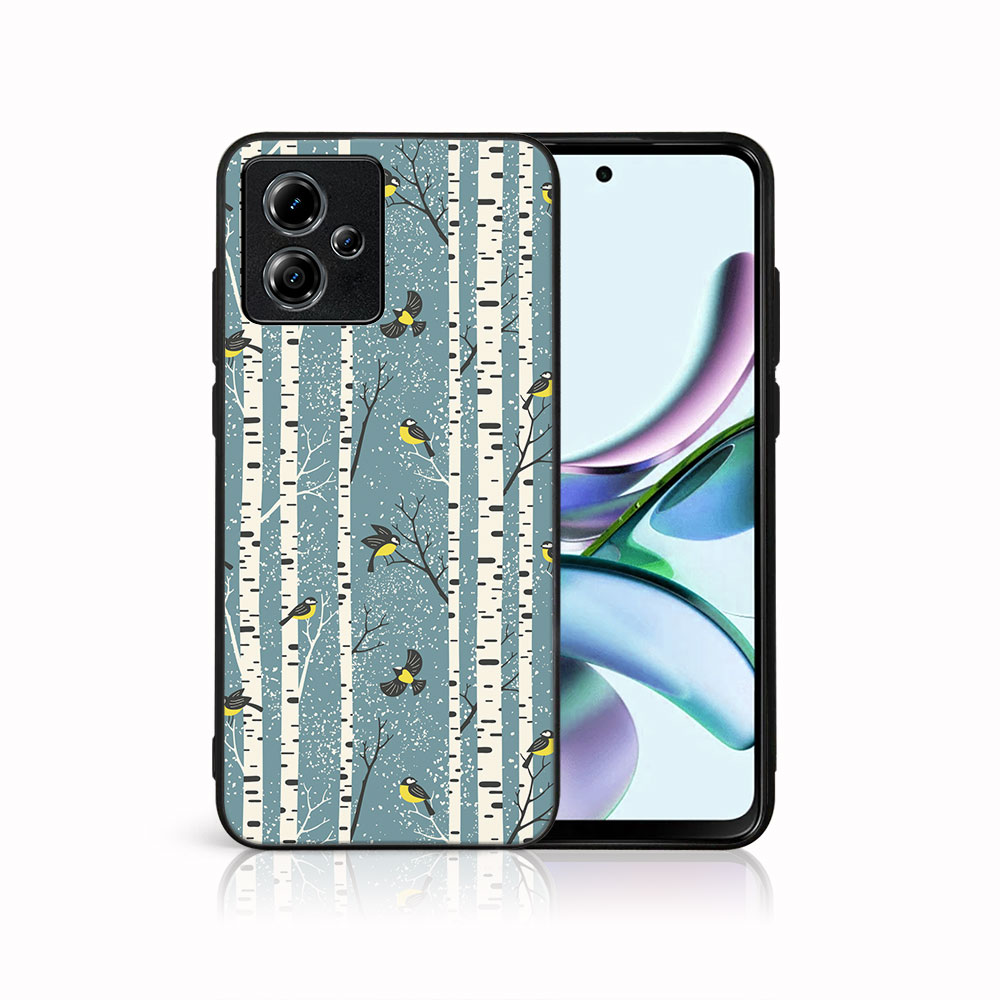 MY ART Kryt S Vánočním Designem Motorola Moto G54 5G / G54 5G Power Edition BIRCH (072)