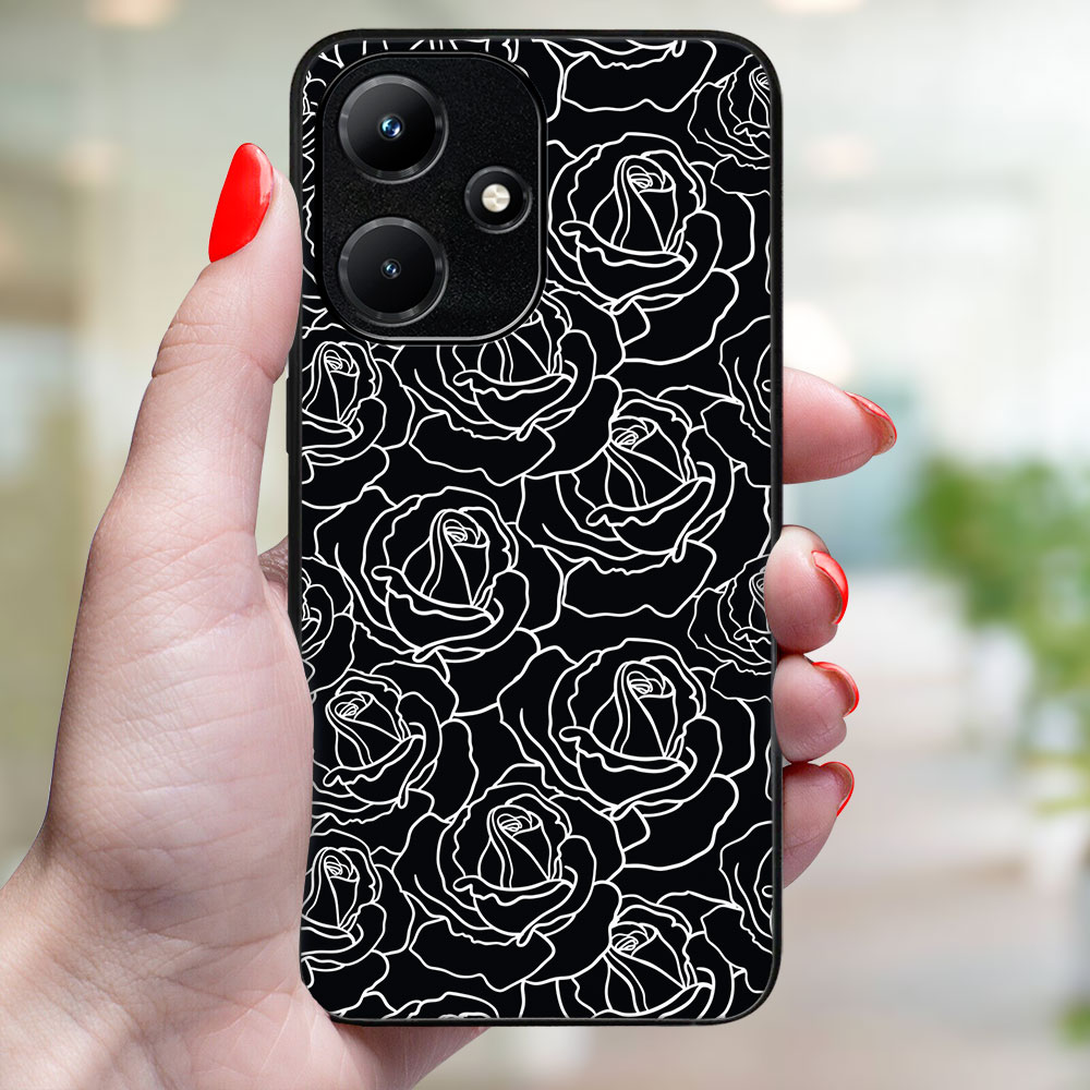 MY ART Ochranný Kryt Pro Infinix Hot 30i ROSES (172)