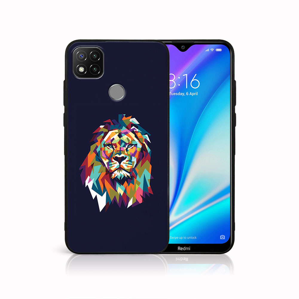 PROTEMIO 42031 MY ART Silikonový obal Xiaomi Redmi 9C LION (046)