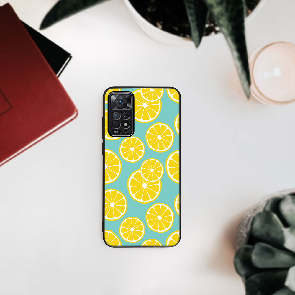 MY ART Ochranný Obal Xiaomi Redmi Note 11 / Note 11S -LEMON (121)