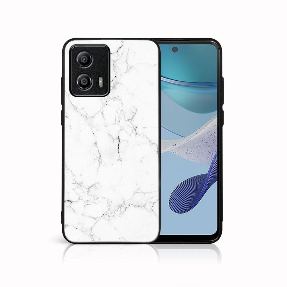 MY ART Ochranný Kryt Pro Motorola Moto G53 5G WHITE MARBLE (144)