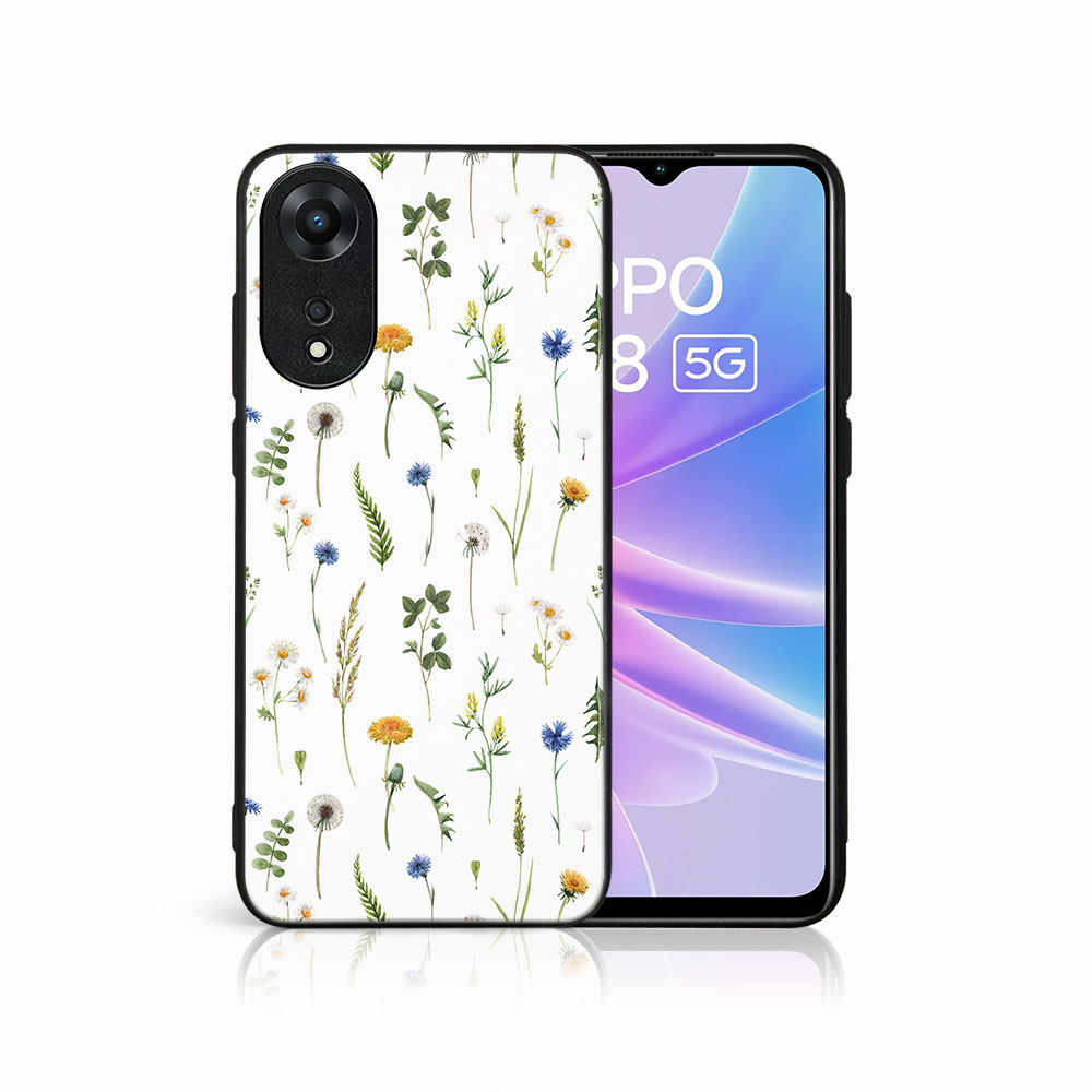 MY ART Ochranný Kryt Pro Oppo A78 5G WILDFLOWER (153)