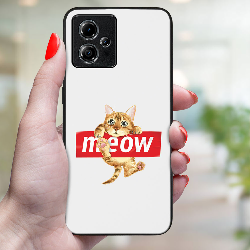 MY ART Ochranný Kryt Pro Motorola Moto G54 5G / G54 5G Power Edition MEOW (183)