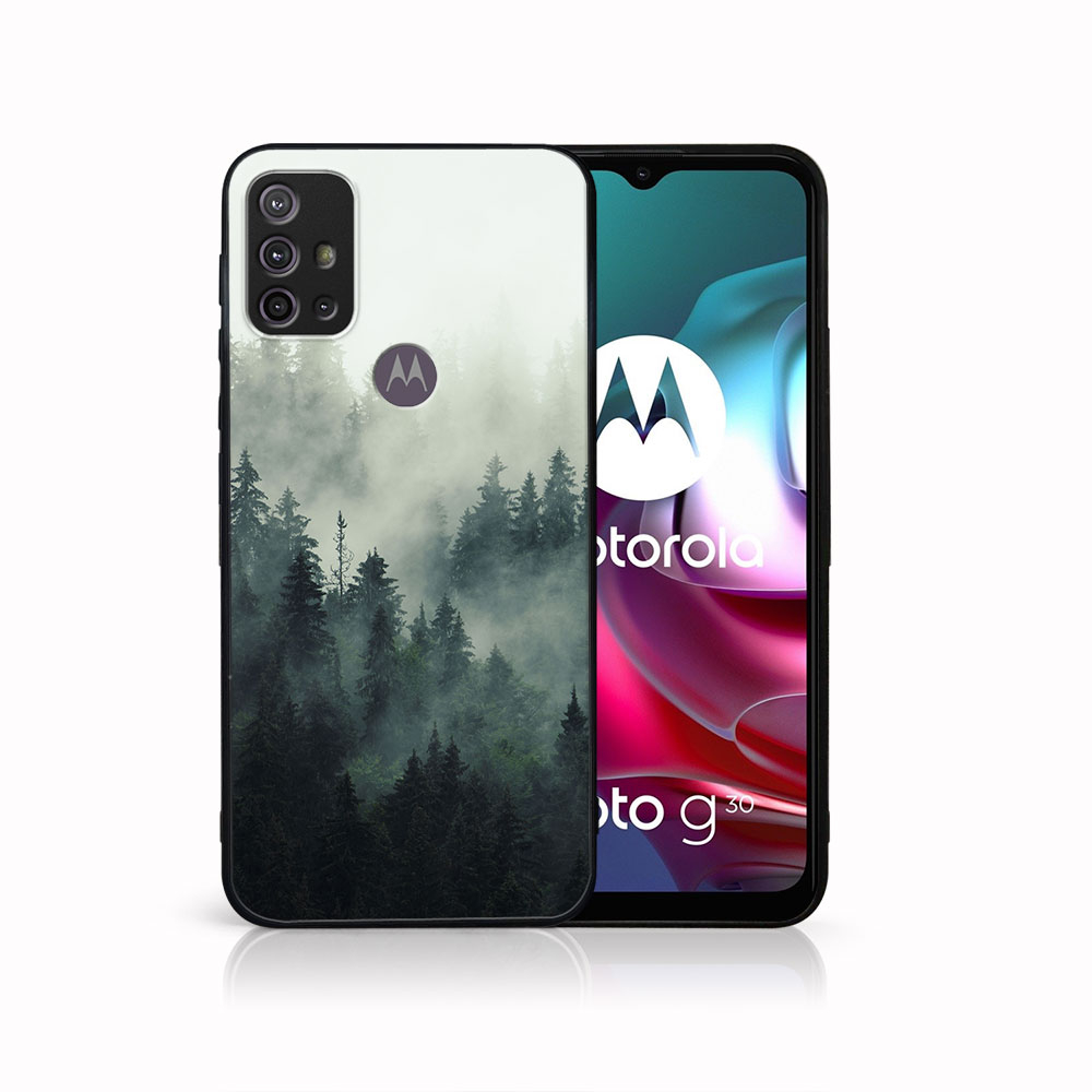 PROTEMIO 41465 MY ART Silikonový obal Motorola Moto G10/G20/G30 FOREST (003)