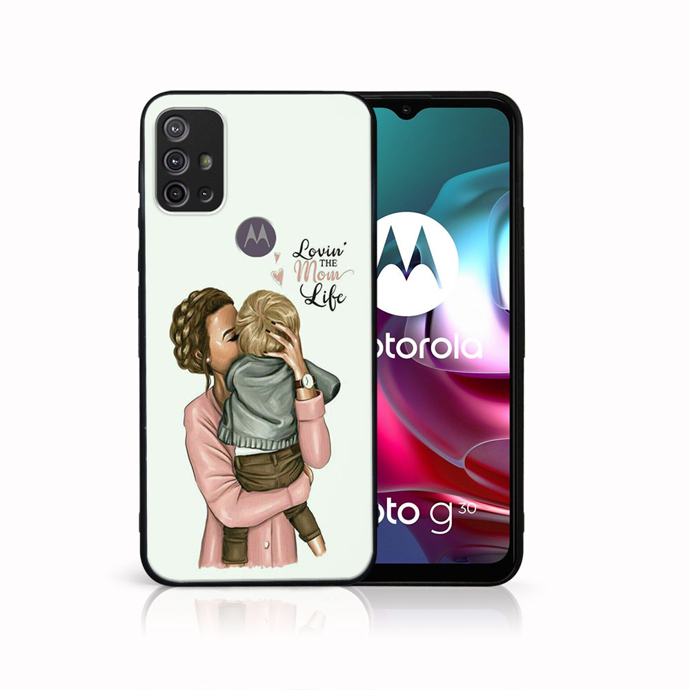 PROTEMIO 41517 MY ART Silikonový obal Motorola Moto G10/G20/G30 MOM LIFE (118)