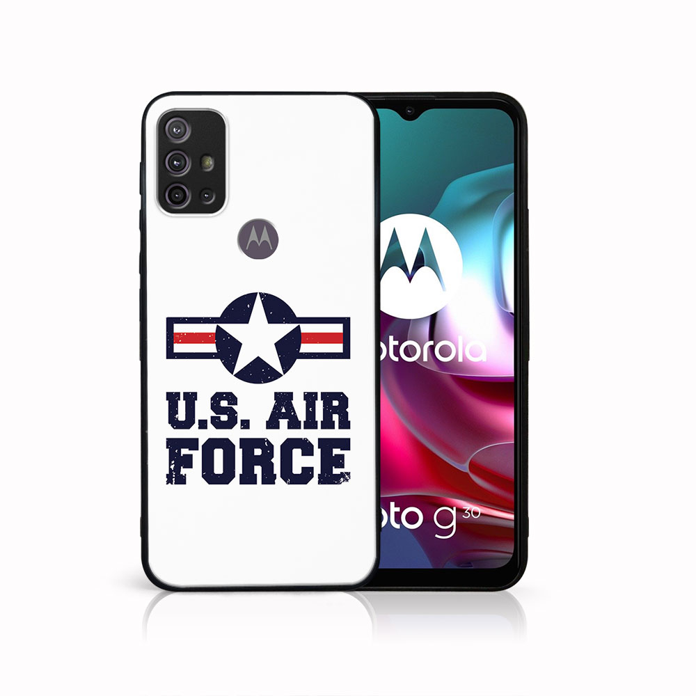 PROTEMIO 41525 MY ART Silikonový obal Motorola Moto G10/G20/G30 AIR FORCE (023)