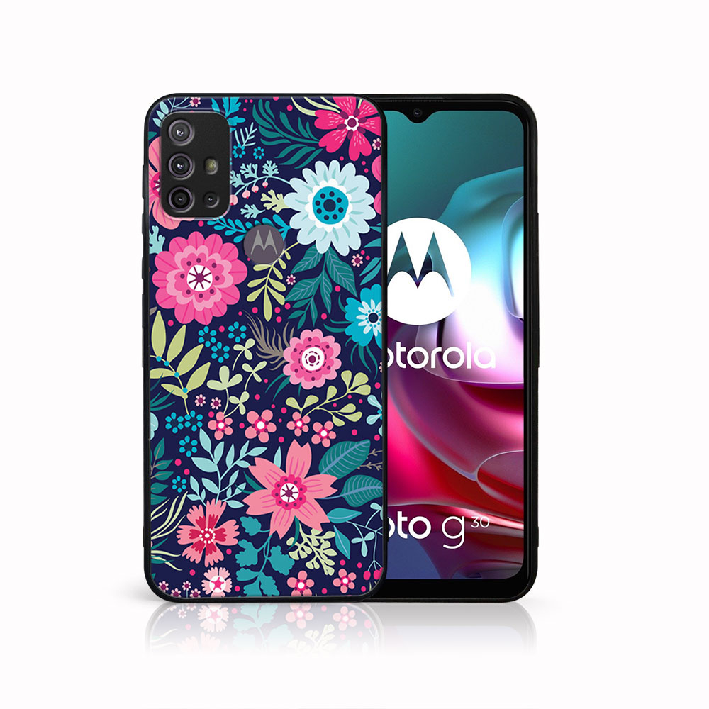 PROTEMIO 41542 MY ART Silikonový obal Motorola Moto G10/G20/G30 FLORA (038)