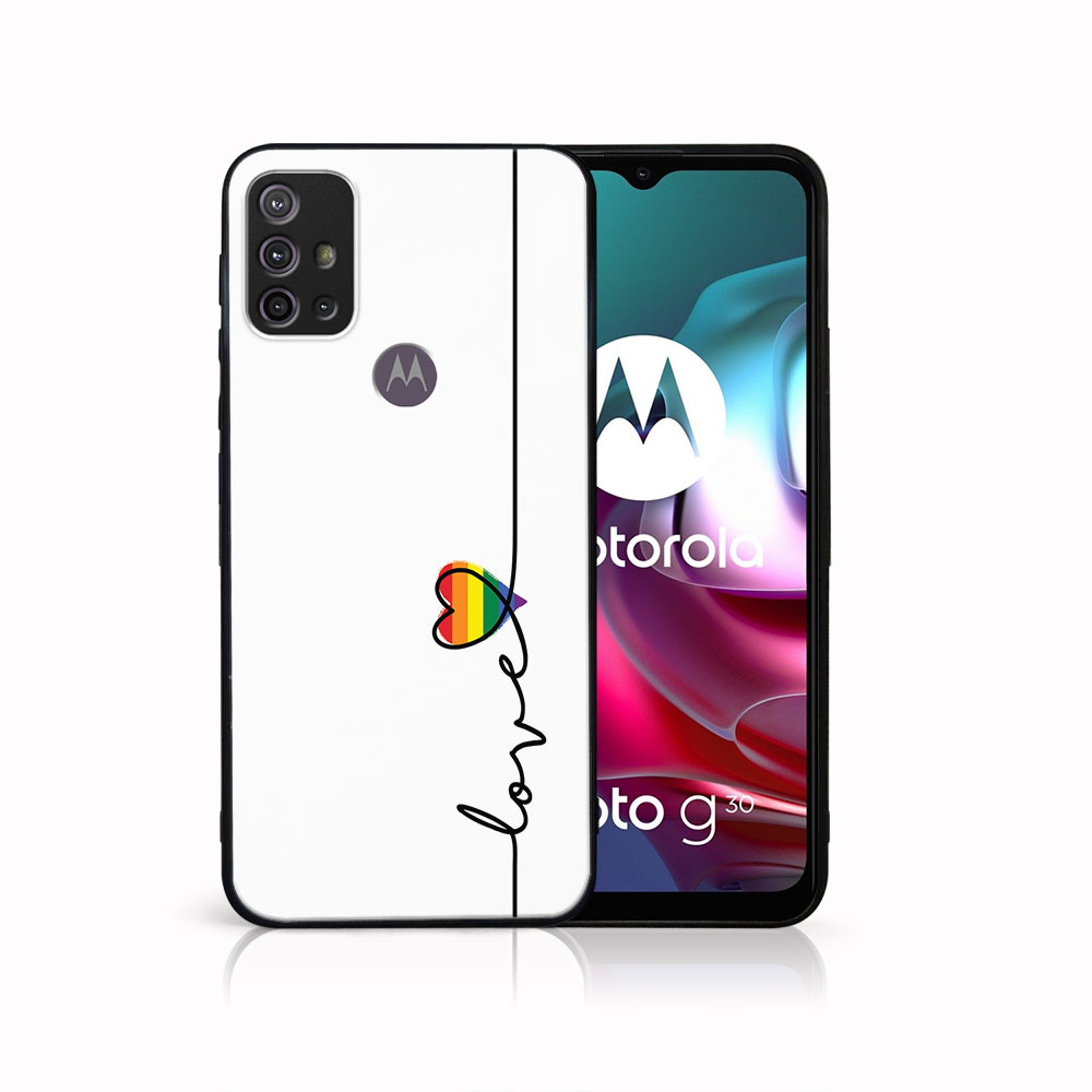 PROTEMIO 41559 MY ART Silikonový obal Motorola Moto G10/G20/G30 LOVE (054)