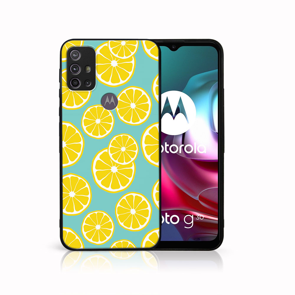 PROTEMIO 43900 MY ART Silikonový obal Motorola Moto G10/G20/G30 LEMON (121)