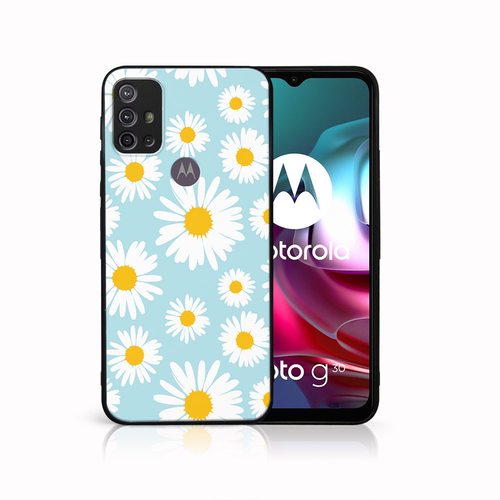 PROTEMIO 43903 MY ART Silikonový obal Motorola Moto G10/G20/G30 CAMOMILE (124)