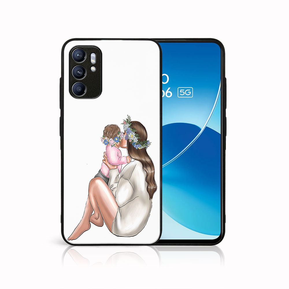 PROTEMIO 44888 MY ART Silikonový obal Oppo Reno6 5G BABY GIRL (111)