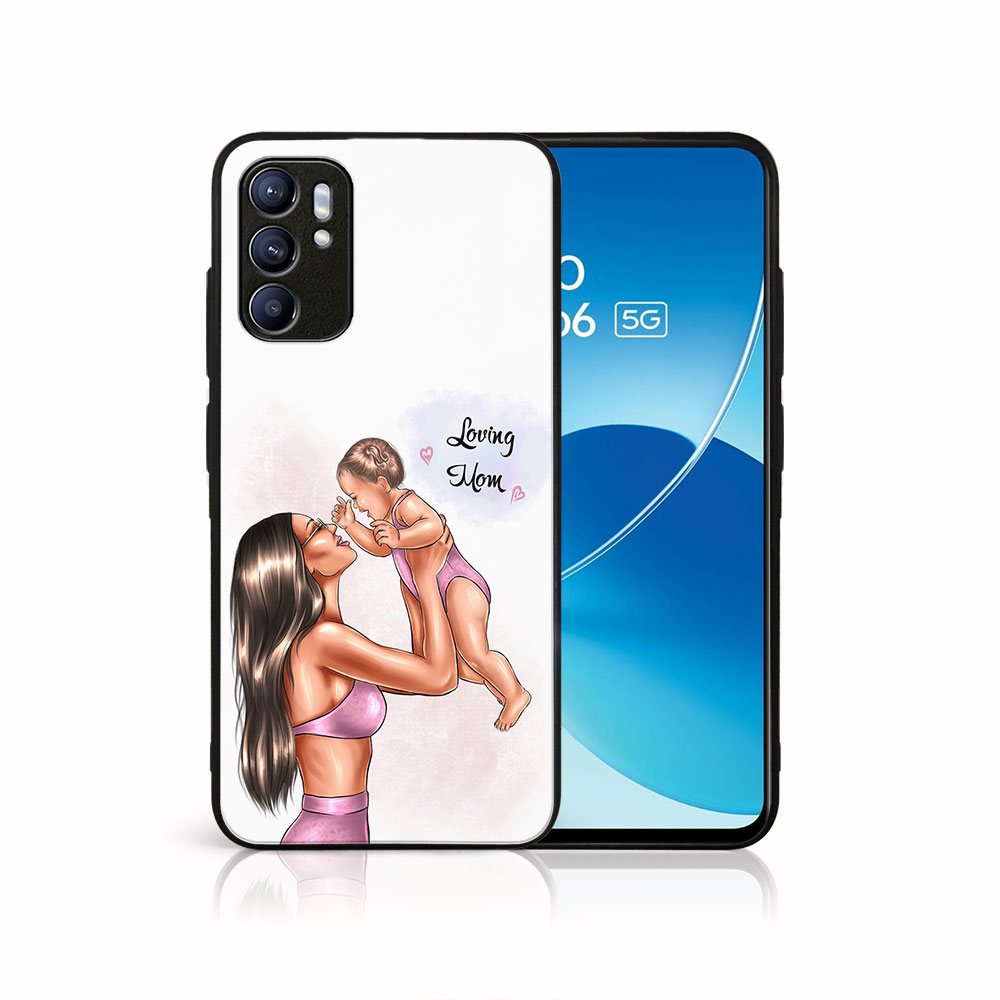 PROTEMIO 44893 MY ART Silikonový obal Oppo Reno6 5G LOVING MOM (115)