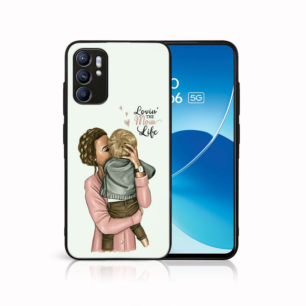 PROTEMIO 44896 MY ART Silikonový obal Oppo Reno6 5G MOM LIFE (118)