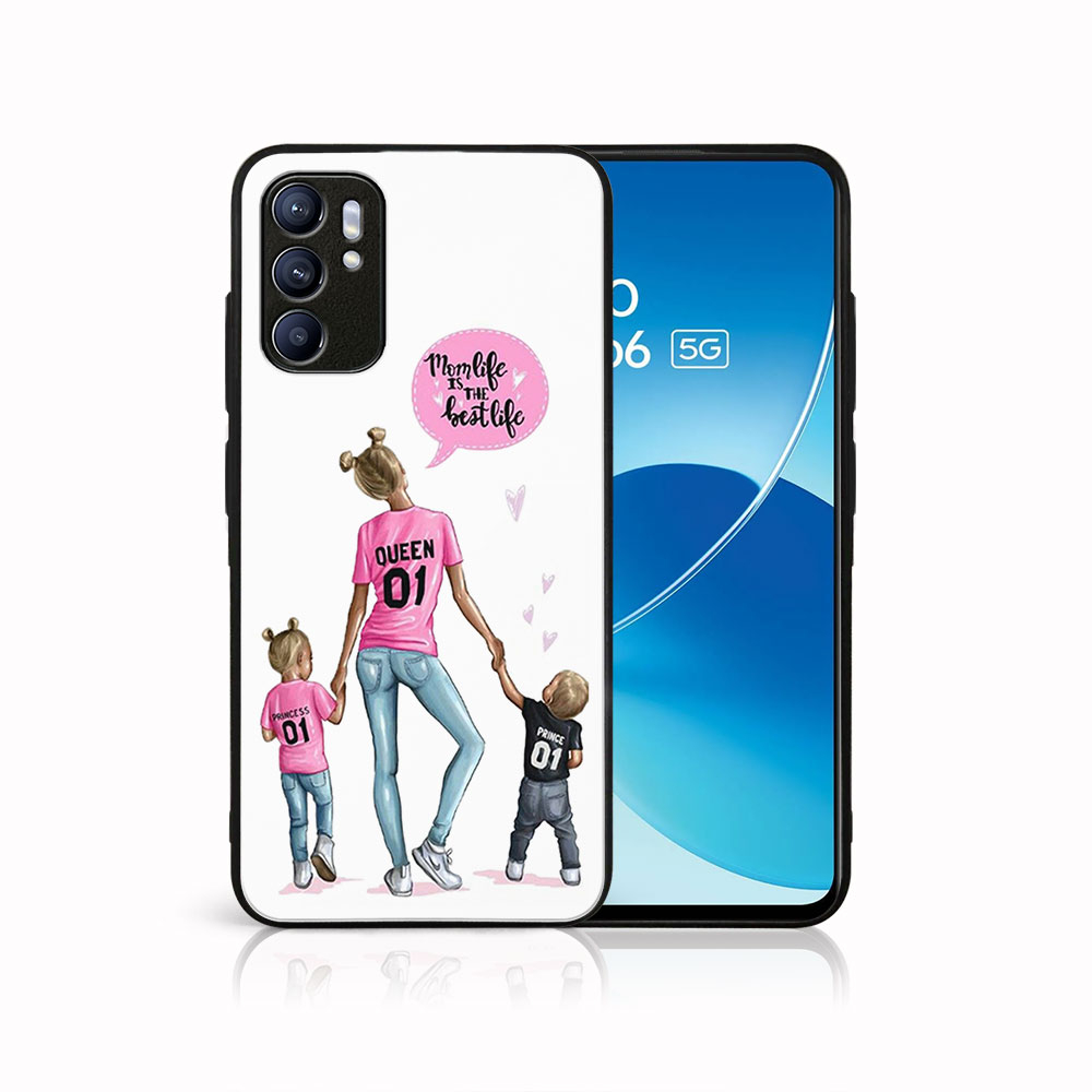 PROTEMIO 44897 MY ART Silikonový obal Oppo Reno6 5G MOM (119)