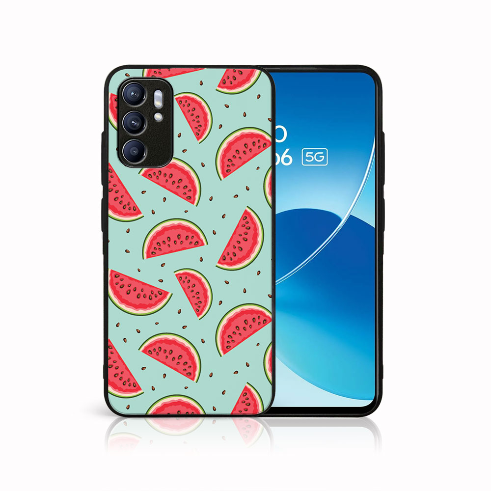 PROTEMIO 44947 MY ART Silikonový obal Oppo Reno6 5G WATERMELON (120)