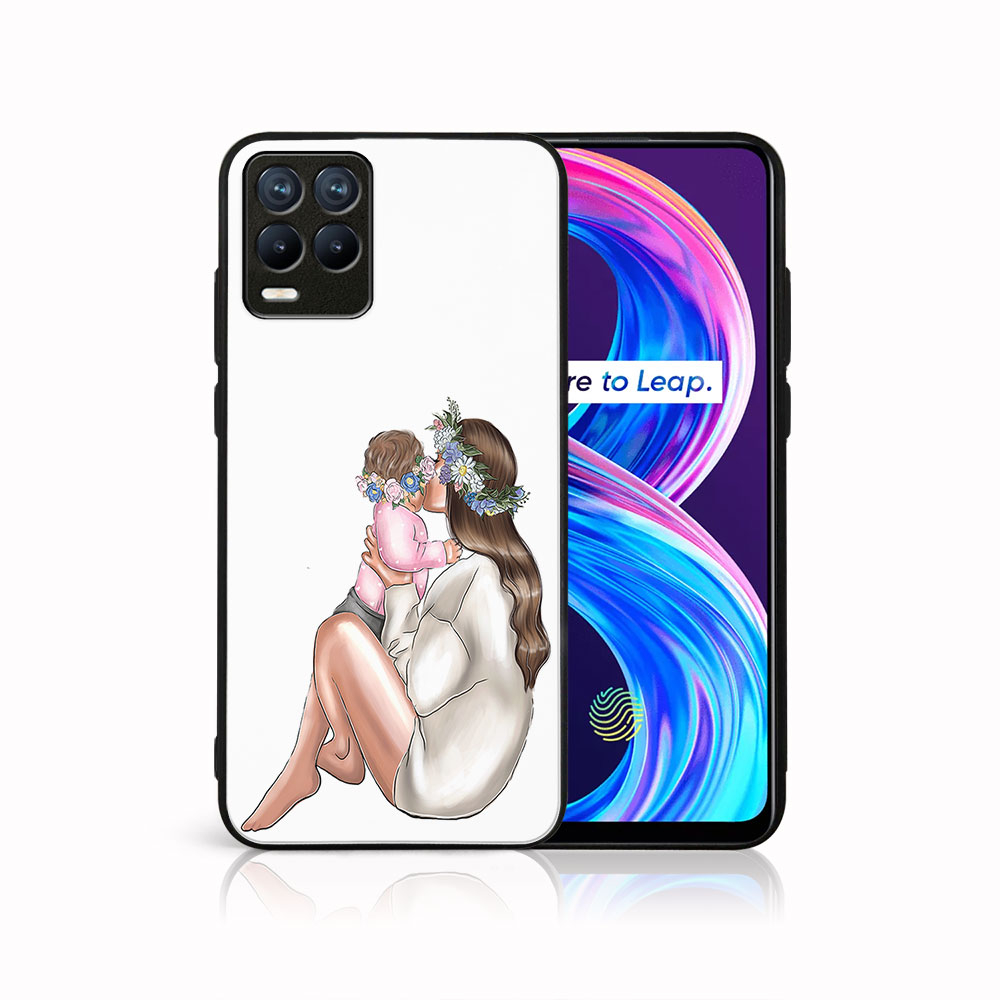 PROTEMIO 44120 MY ART Silikonový obal Realme 8 / Realme 8 Pro BABY GIRL (111)