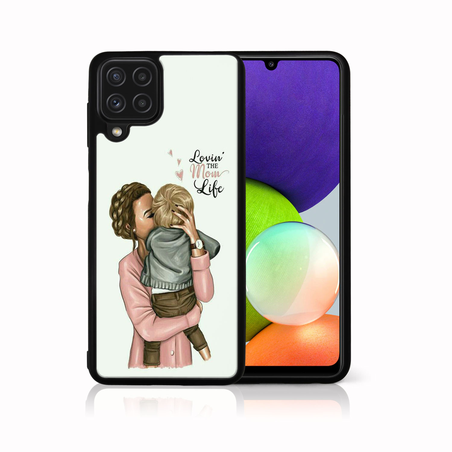 PROTEMIO 39106 MY ART Silikonový kryt Samsung Galaxy A42 5G MOM LIFE (118)