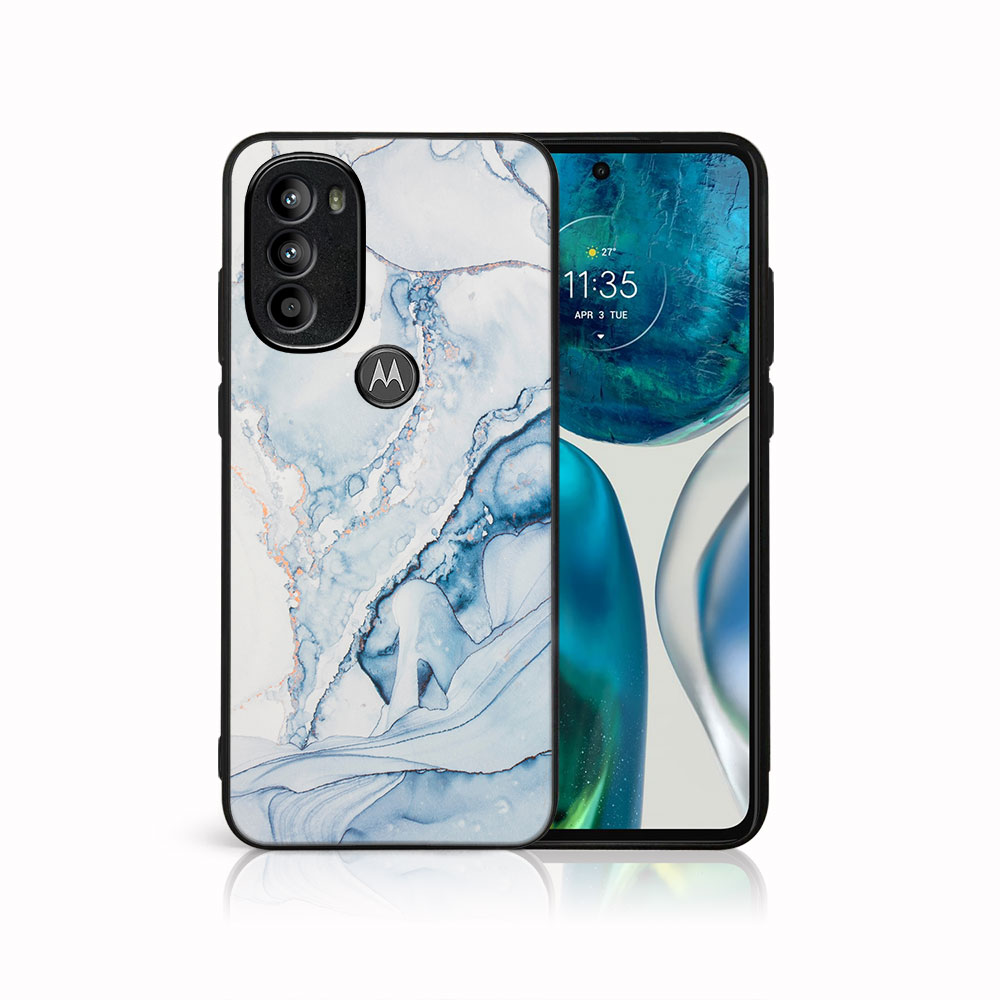 MY ART Ochranný Kryt Motorola Moto G71 5G LIGHT BLUE (149)