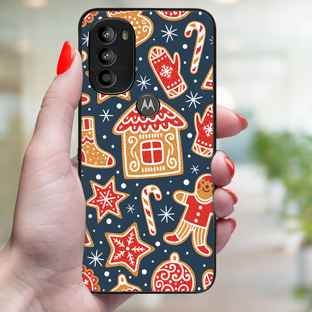 MY ART Kryt S Vánočním Designem Motorola Moto G71 5G CHRISTMAS (069)