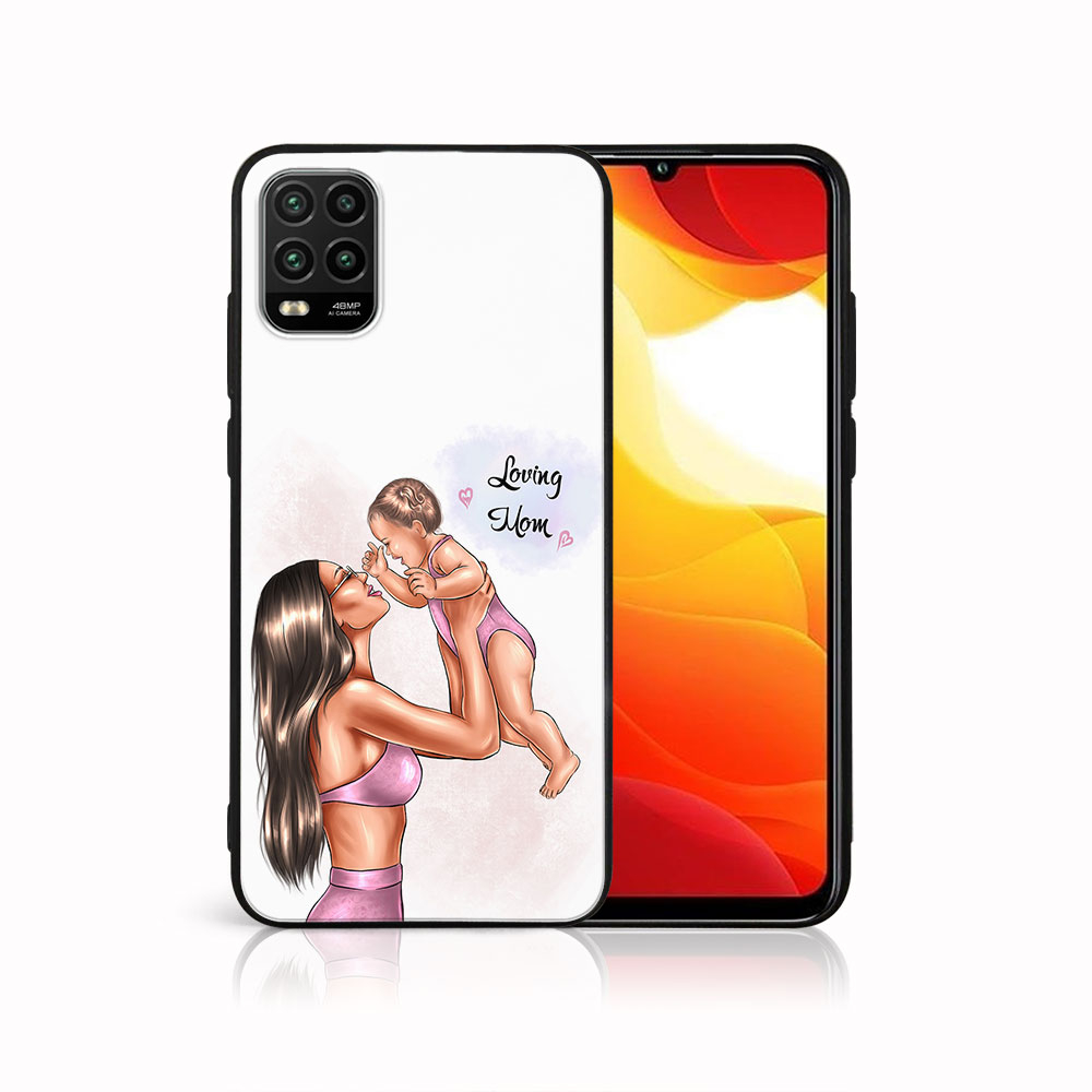 PROTEMIO 44722 MY ART Silikonový obal Xiaomi Mi 10 Lite LOVING MOM (115)