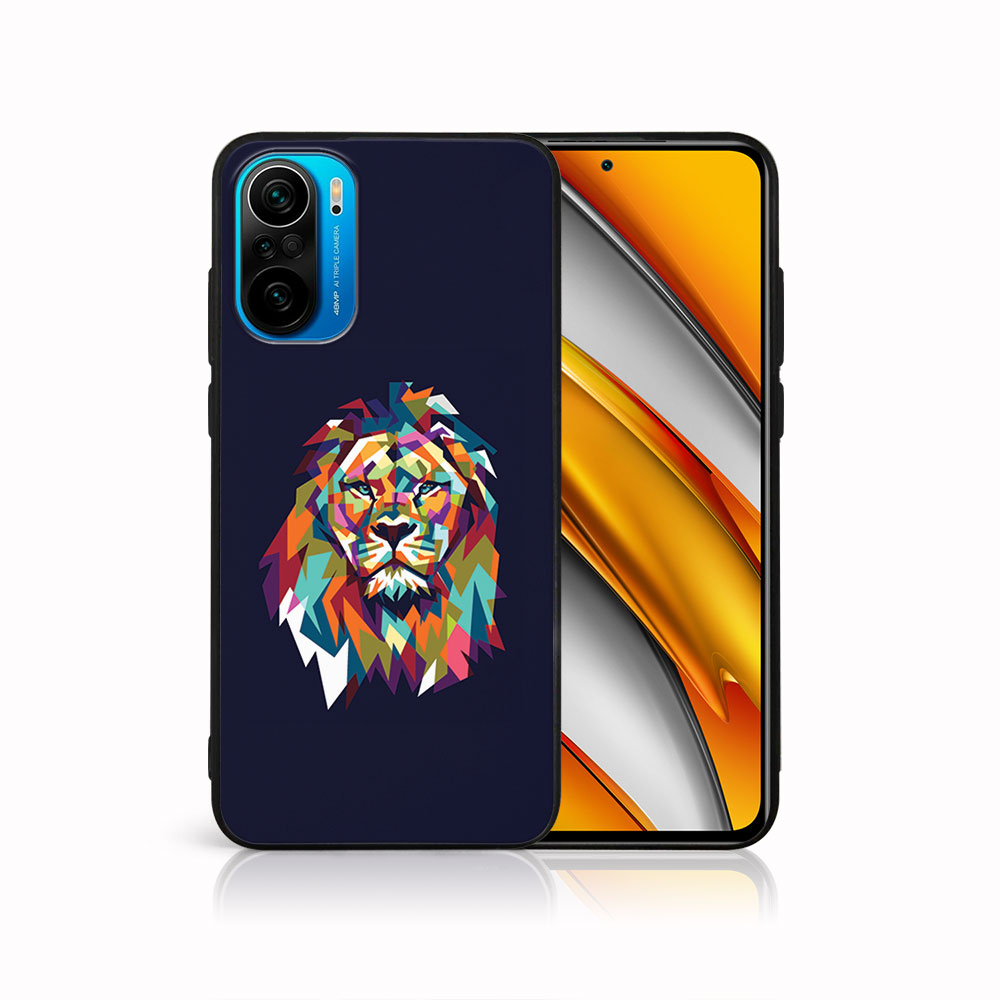 PROTEMIO 43198 MY ART Silikonový obal Xiaomi Poco F3 LION (046)