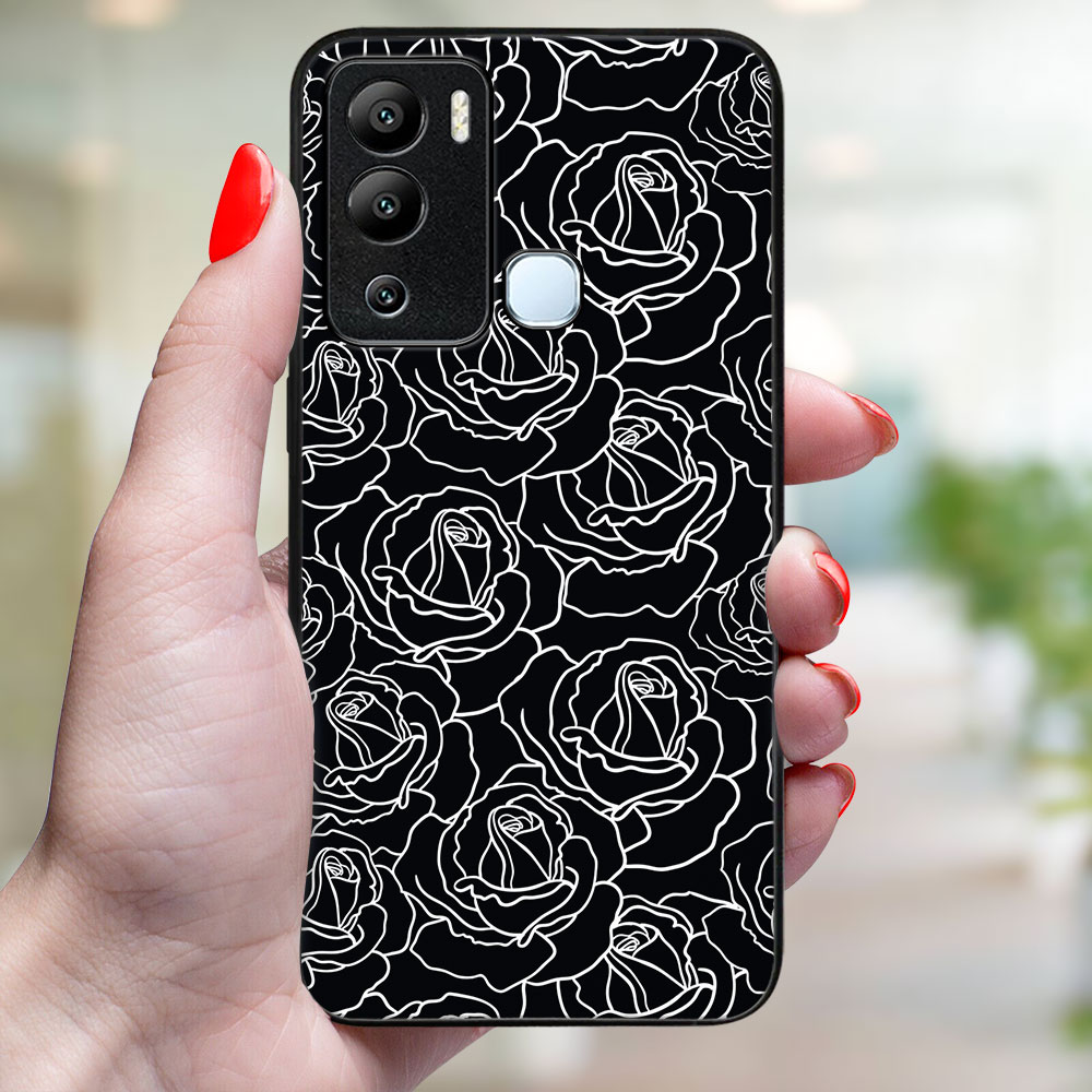 MY ART Ochranný Kryt Pro Infinix Hot 12i ROSES (172)