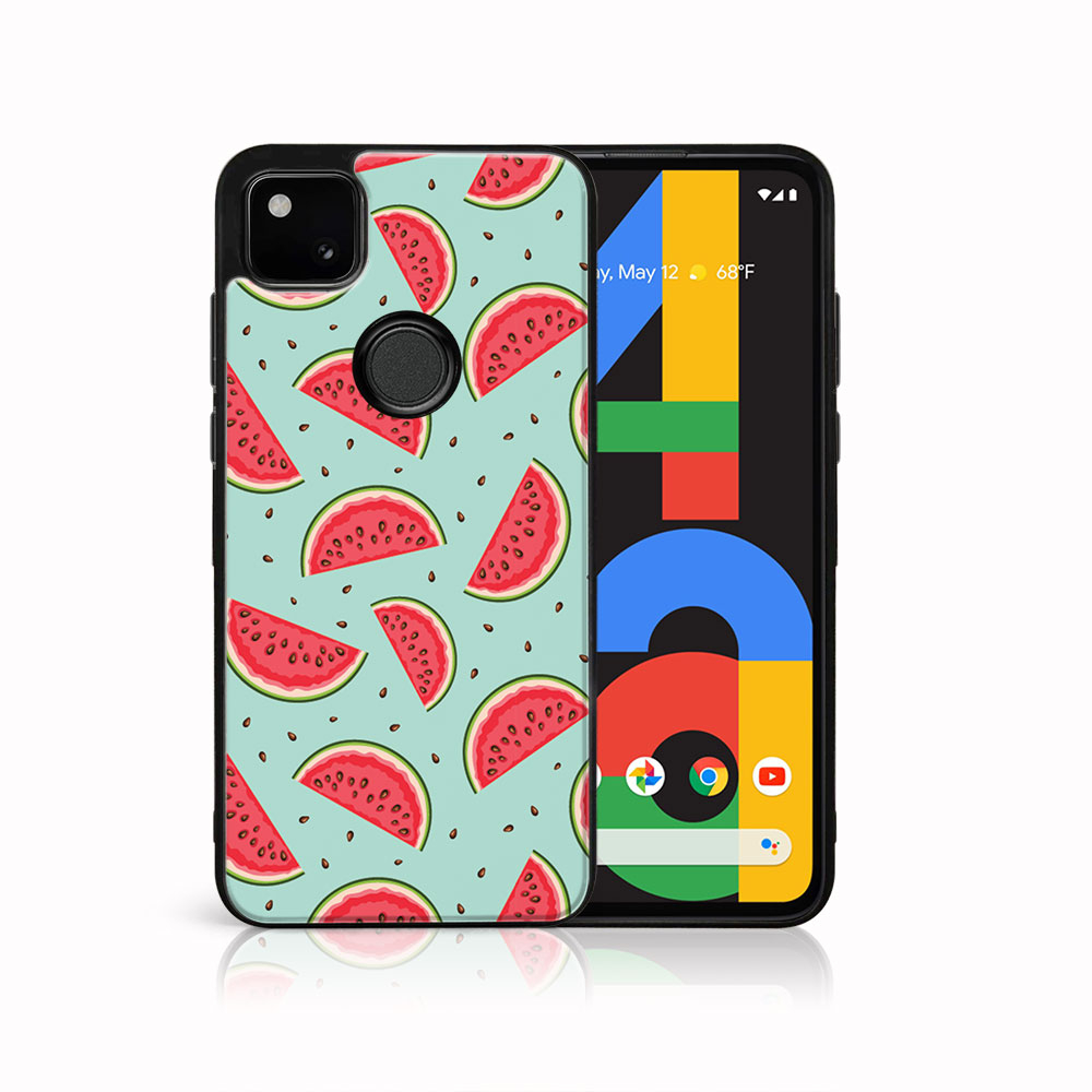 PROTEMIO 43539 MY ART Silikonový obal Google Pixel 4a WATERMELON (120)