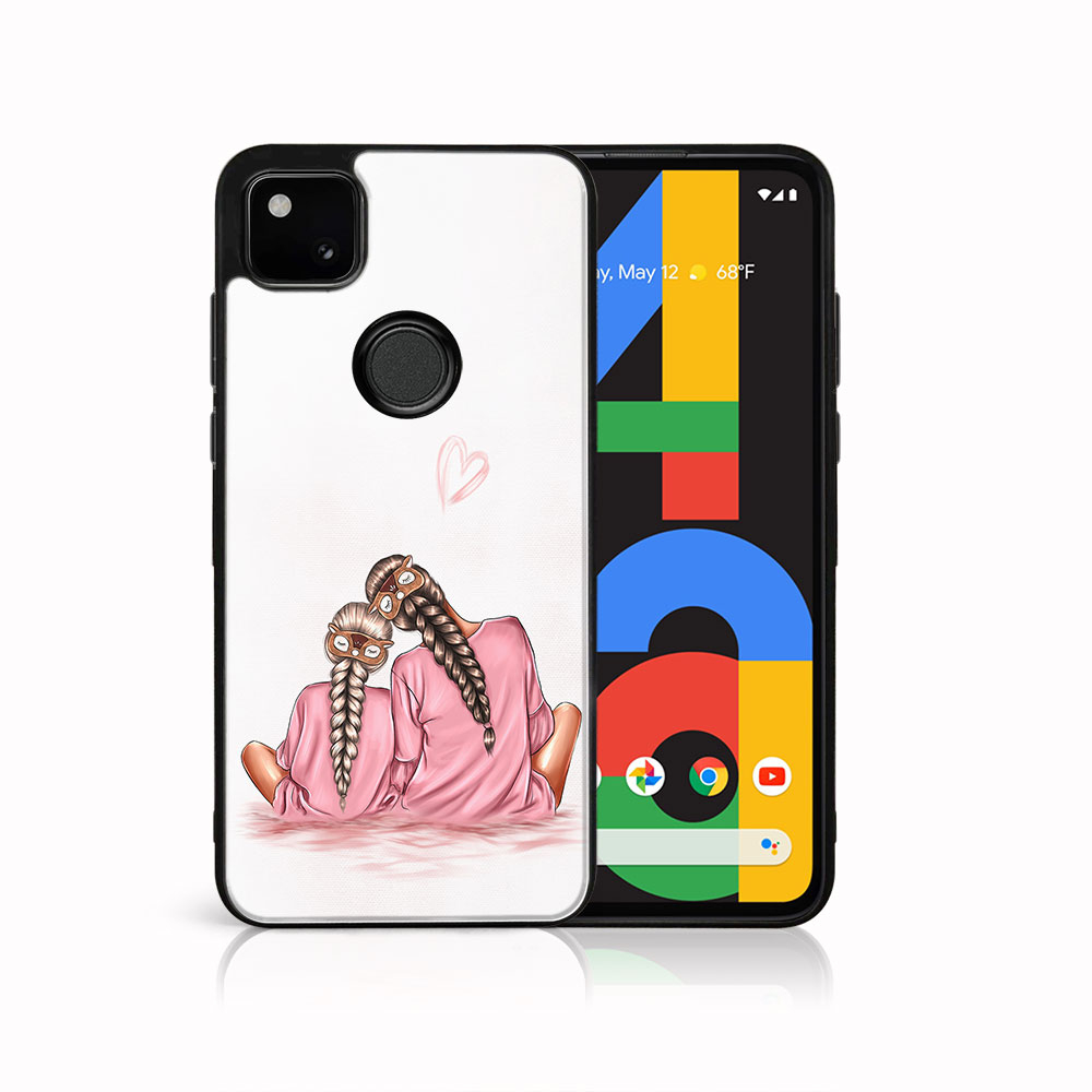 PROTEMIO 43556 MY ART Silikonový obal Google Pixel 4a LIKE DAUGHTER (114)