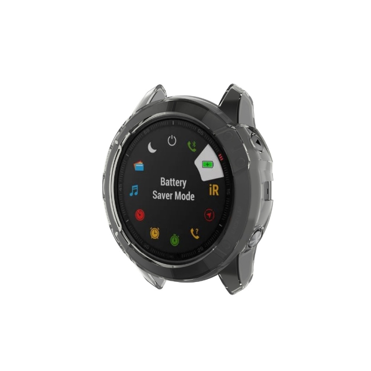 TPU HALF COVER Kryt Pro Garmin Fenix 6X/6X Pro černý