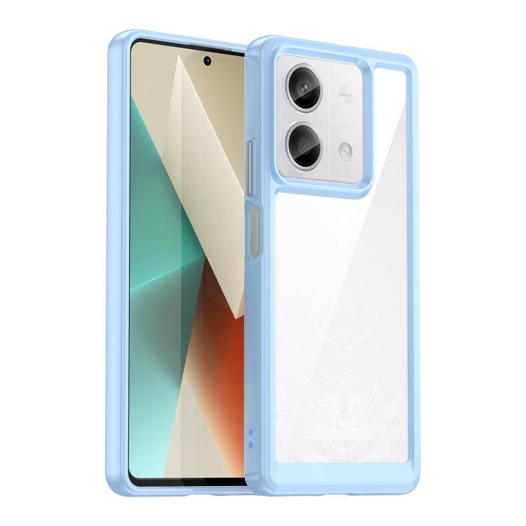 CRYSTAL Ochranný Kryt Pro Xiaomi Redmi Note 13 5G Modrý