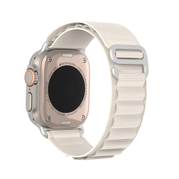 DUX GS Nylonový Remienok Pre Apple Watch SE / SE 2022 / SE 2023 (40mm) Béžový