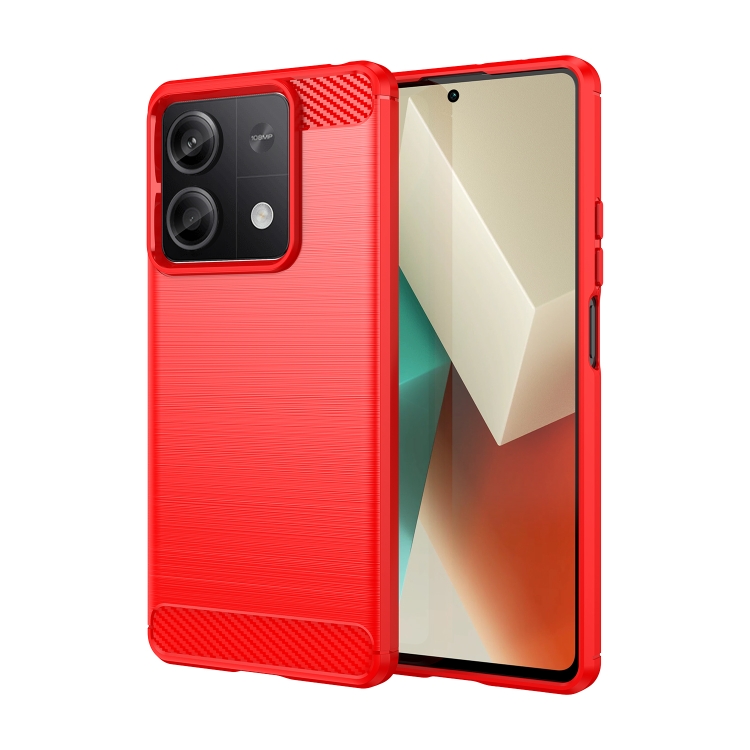 FLEXI TPU Ochranný Kryt Xiaomi Redmi Note 13 5G červený