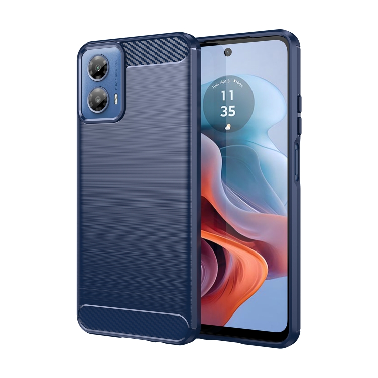 FLEXI TPU Ochranný Kryt Motorola Moto G34 5G Modrý