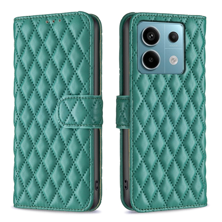 LATTICE Ochranné Pouzdro Pro Xiaomi Redmi Note 13 Pro 5G / Xiaomi Poco X6 5G Zelené