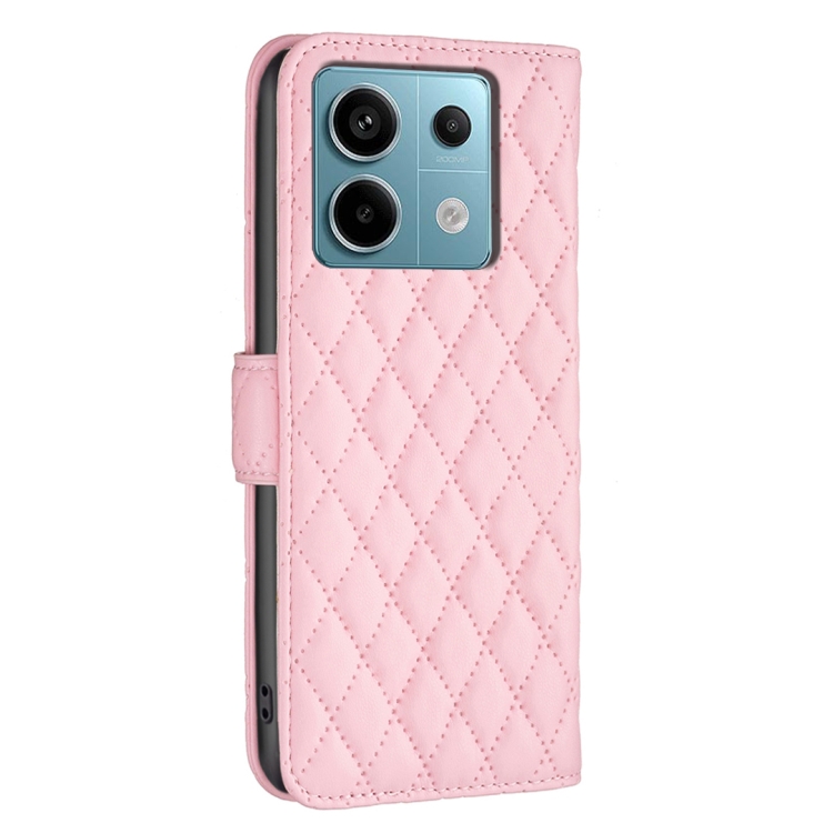 LATTICE Ochranné Pouzdro Pro Xiaomi Redmi Note 13 Pro 5G / Xiaomi Poco X6 5G Růžové