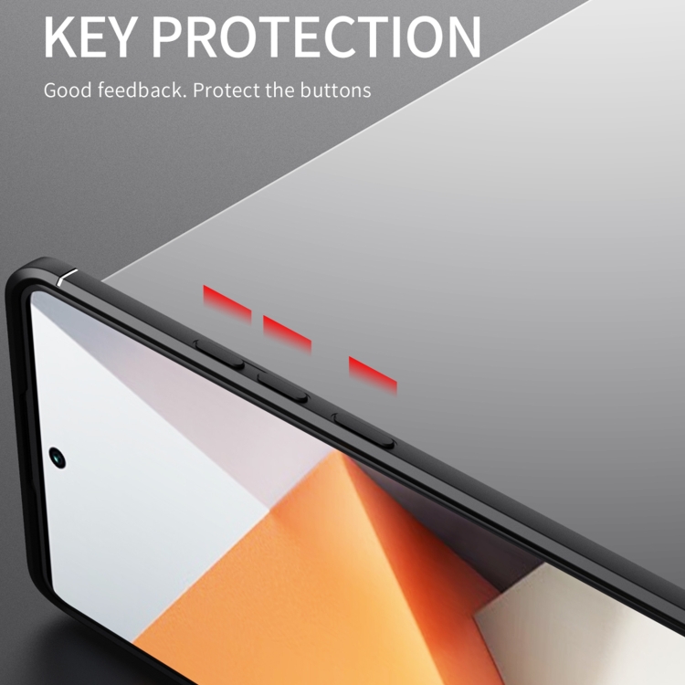 HOLDER Silikonový Kryt S Držákem Xiaomi Redmi Note 13 Pro+ 5G Modrý