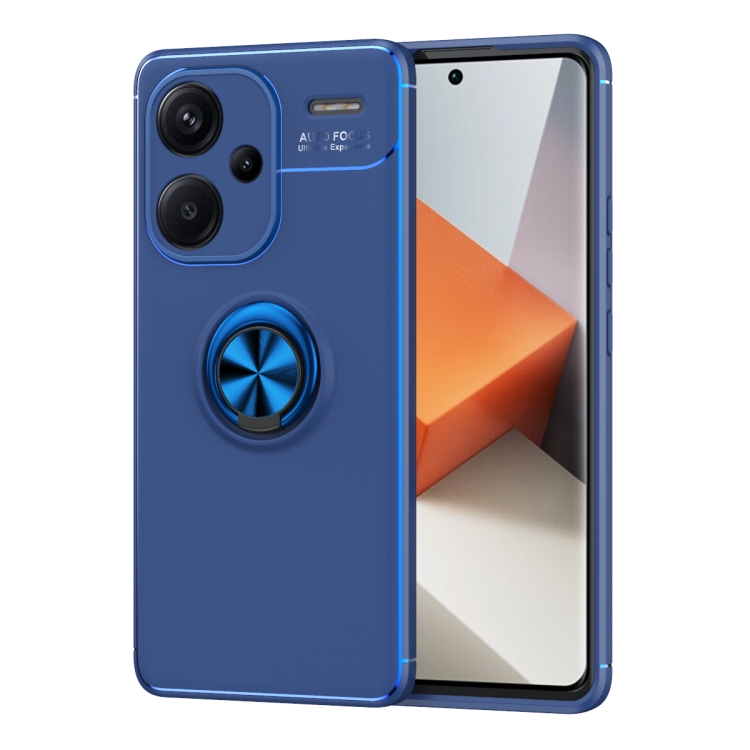 HOLDER Silikonový Kryt S Držákem Xiaomi Redmi Note 13 Pro+ 5G Modrý