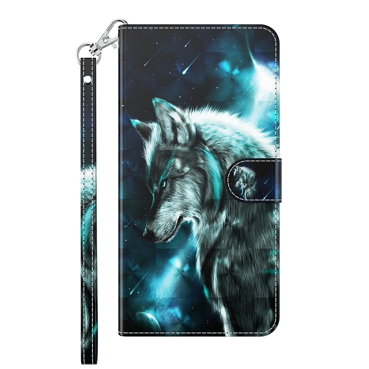 ART Peněženkový Kryt Pro Motorola Moto G54 5G / G54 5G Power Edition WOLF