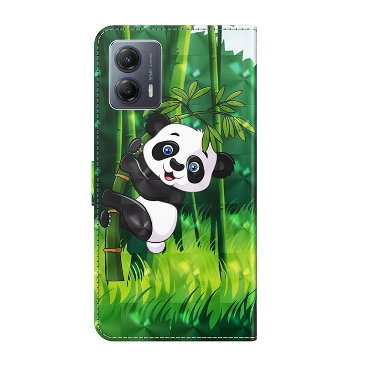 ART Peněženkový Kryt Pro Motorola Moto G54 5G / G54 5G Power Edition PANDA