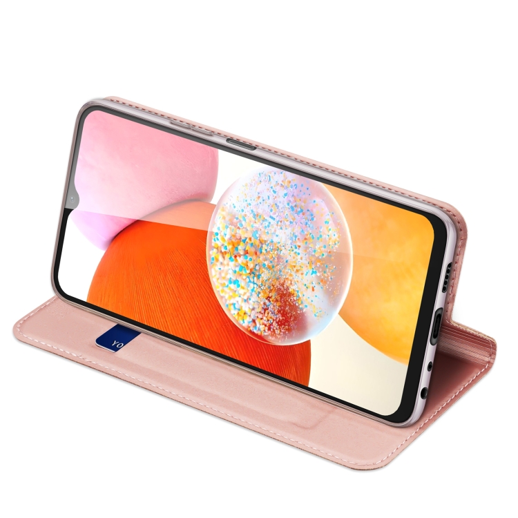 DUX Zaklápacie Puzdro Pre Samsung Galaxy A15 / A15 5G Ružové