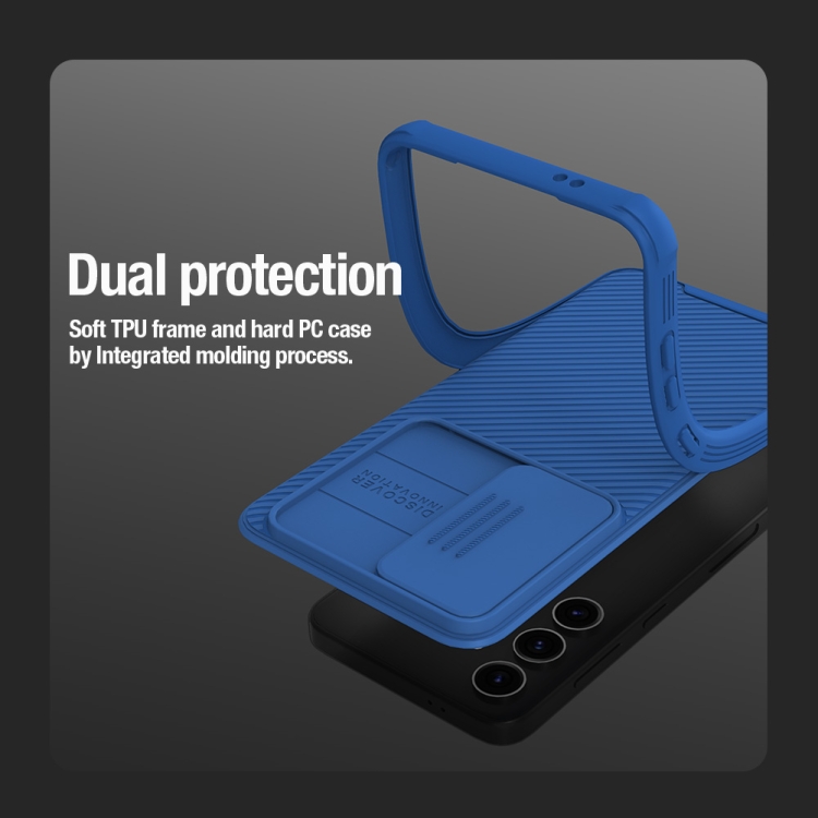 NILLKIN CAMSHIELD PRO Kryt Pre Samsung Galaxy S24 5G Zelený