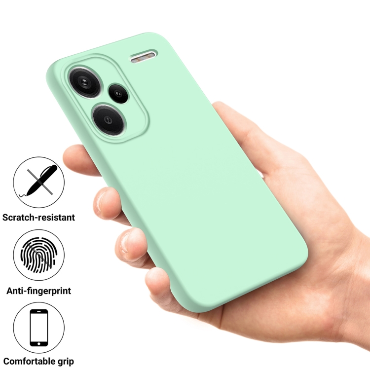 RUBBER Ochranný Kryt Pro Xiaomi Redmi Note 13 Pro+ 5G Zelený