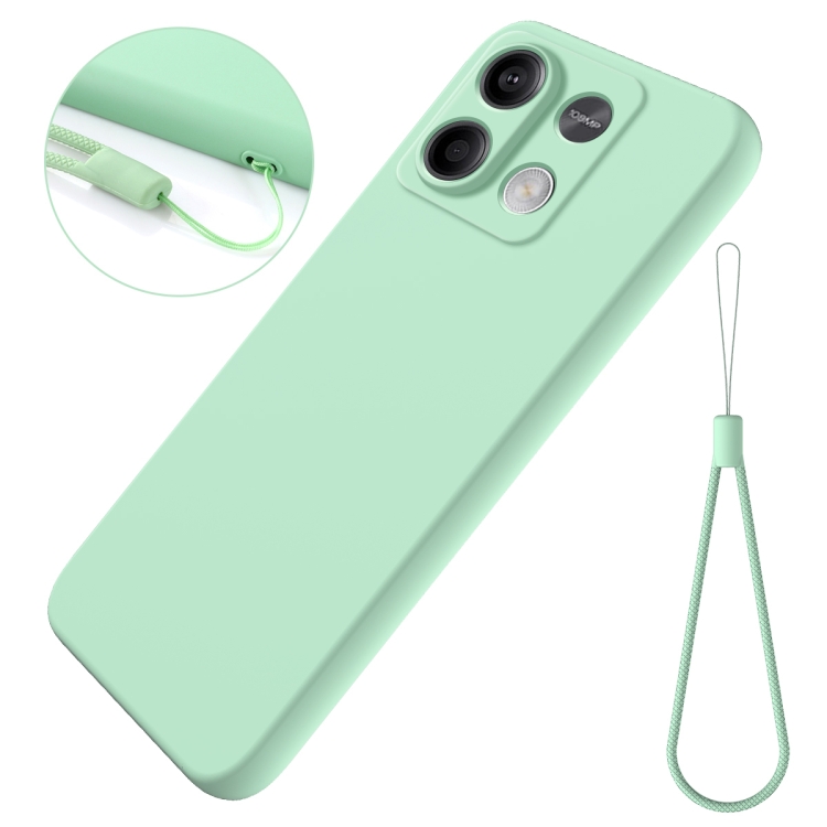 RUBBER Ochranný Kryt Pro Xiaomi Redmi Note 13 5G Zelený