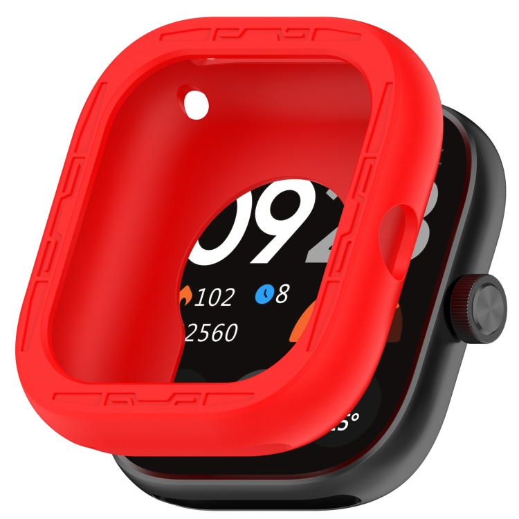 TPU HALF COVER Kryt Pro Redmi Watch 4 červený