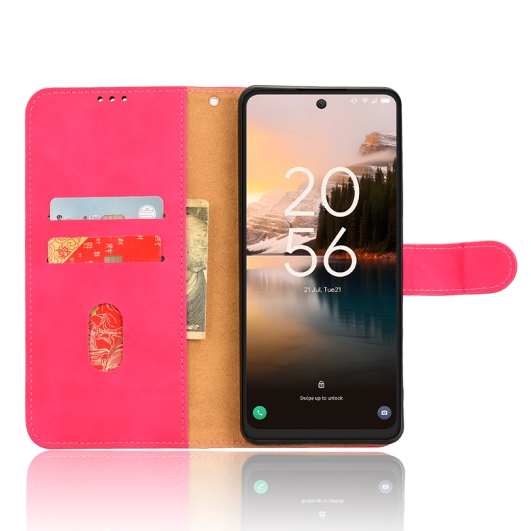 SKIN FLIP Peněženkové Pouzdro Pro TCL 40 Nxtpaper 5G Růžové