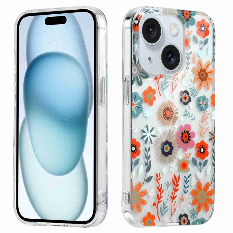 BLOOM Ochranný Kryt Pro Apple IPhone 15 FLORA L