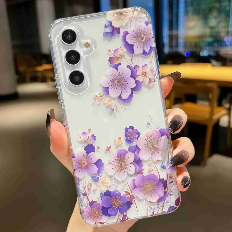 BLOOM Ochranný Kryt Pro Samsung Galaxy A54 5G PURPLE