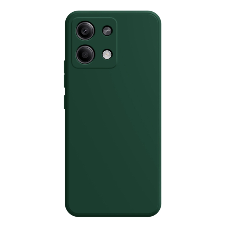 RUBBER Ochranný Kryt Pro Xiaomi Redmi Note 13 5G Tmavě Zelený